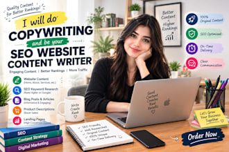 do copywriting and be your SEO website content writer