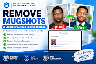 help remove unwanted mugshots from google search results