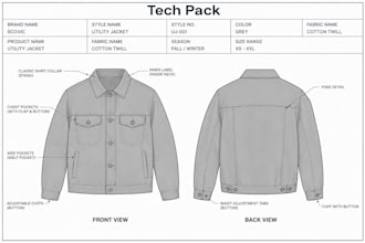 streetwear utility jacket windbreaker coach jacket tech pack for fashion brands