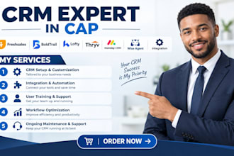 setup freshsale boldtrail lofty thryv monday crm wise agent integration
