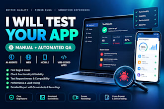 test your vibe coded app, ai agent, website or software