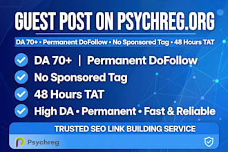 publish permanent dofollow guest post on psychreg org