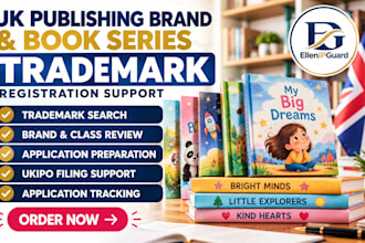 register UK trademark for publishing brand and book series trademark search