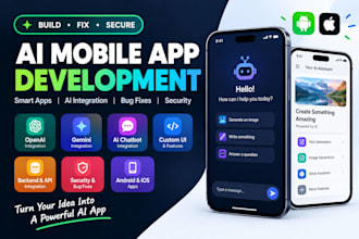 ai mobile app development, lovable bug fix, ai integration ai app security fix