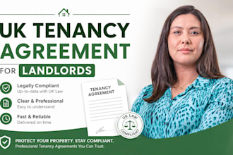 draft custom UK tenancy agreement for landlord to secure your property investmen