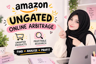 find USA UK amazon ungated online arbitrage products with high ROI