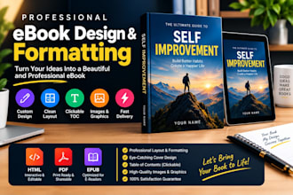 design a professional ebook and PDF layout