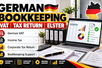 do german bookkeeping german vat income tax corporate tax employee expat elster