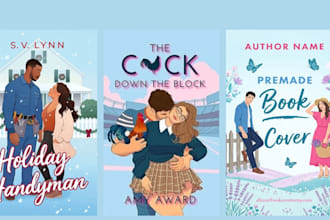 romance book cover design, amazon KDP, sport romance, gay romance