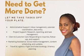 do virtual assistance for inbox, calender, admin support