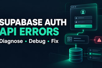 troubleshoot supabase auth, rls and API errors