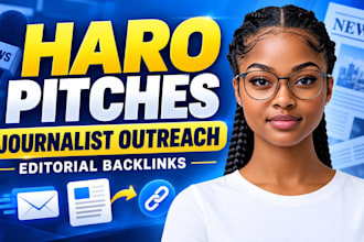 build haro backlinks with digital PR and authority link building
