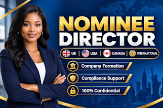 provide worldwide nominee director services for company formation