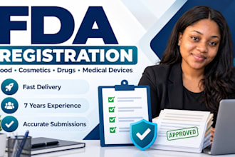 do fda registration for food, cosmetics, drugs and medical devices