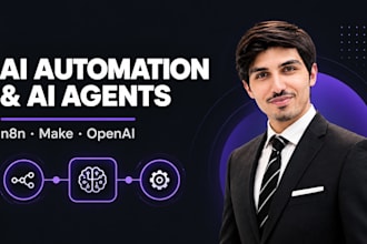 build ai automation and ai agents with n8n, make and openai