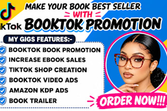 manage your book on booktok with tiktok book marketing, booktok author smm