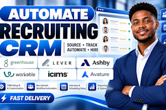automate recruiting CRM greenhouse lever ashby workable icims avature