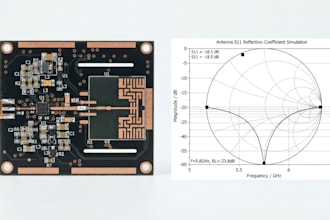 design ble gnss rf antenna pcb, microwave patch antenna, mmwave fmcw rader pcb