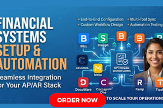 setup bill ap ar, stampli, brex, payhawk celonis ramp, melio docuware corpay one