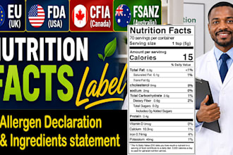 create africa dishes fda nutrition facts label