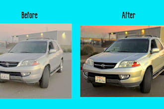 edit your car photos and create a professional facebook marketplace listing