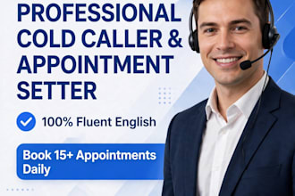 do appointment setting and cold calling