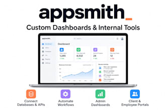 build appsmith internal tools admin dashboard client portal and API integration
