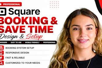 setup square online scheduling, square pos and pickup system squarespace booking