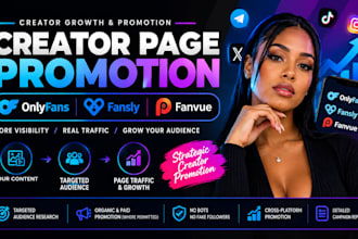 promote your onlyfans fansly and fanvue with targeted marketing