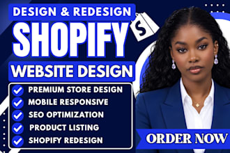 design shopify store, redesign shopify website, design shopify website