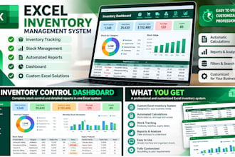 create an excel inventory management system
