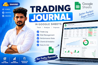create a professional forex trading journal in google sheets