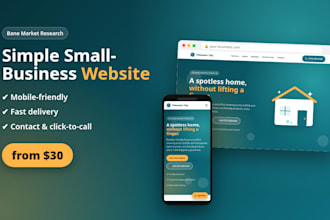 build a simple mobile friendly website for your small business