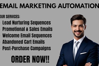 do lead nurturing sequence abandoned cart emails  post purchase campaigns sales