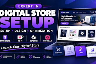 build and optimize your stan store, kofi or beacons digital shop
