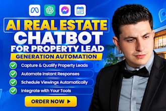 ai real estate chatbot for property lead generation automation