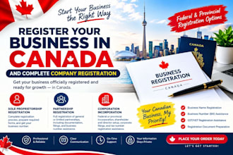 register your business in canada and complete company registration