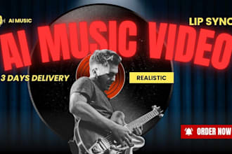 create a stunning ai generated music video for your song
