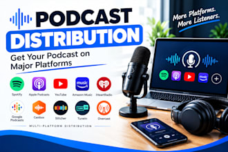 distribute your podcast to spotify apple podcasts and more