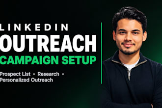 run linkedin outreach campaign to generate b2b leads
