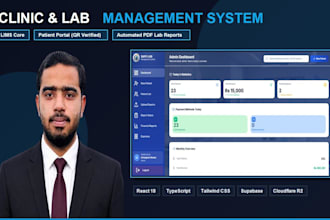 build clinic management system, laboratory lims, and patient portal