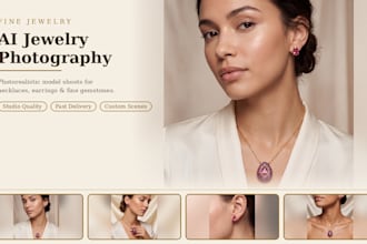 create ai jewelry product photography for your brand
