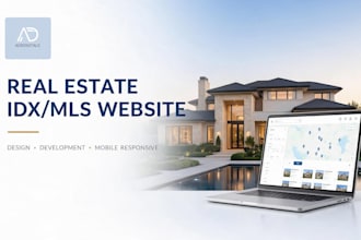 design real estate idx mls website for realtors and investors