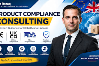 provide ce ukca fda product compliance consulting