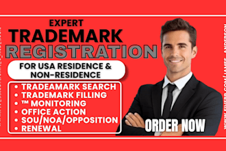 be your licensed US trademark and patent attorney uspto filing office action sou