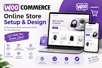 build a professional woocommerce store