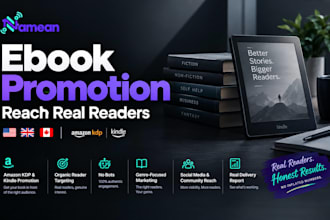 do ebook promotion and amazon book marketing to grow real readers
