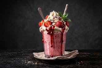 create realistic ai food photography using midjourney ai