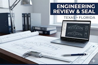 review engineering drawings provide engineering texas florida seal