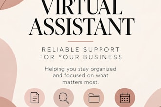 be your virtual assistant for administrative tasks
